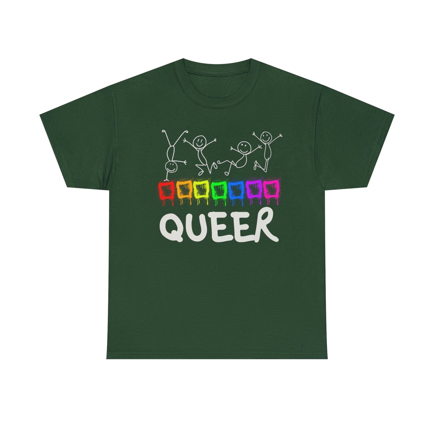 Queer Pride Festival T-shirt, Love is Love, Pride Month gift, Rainbow graffiti, gift for Lesbian and Gay, Trendy Urban Clubbing Style