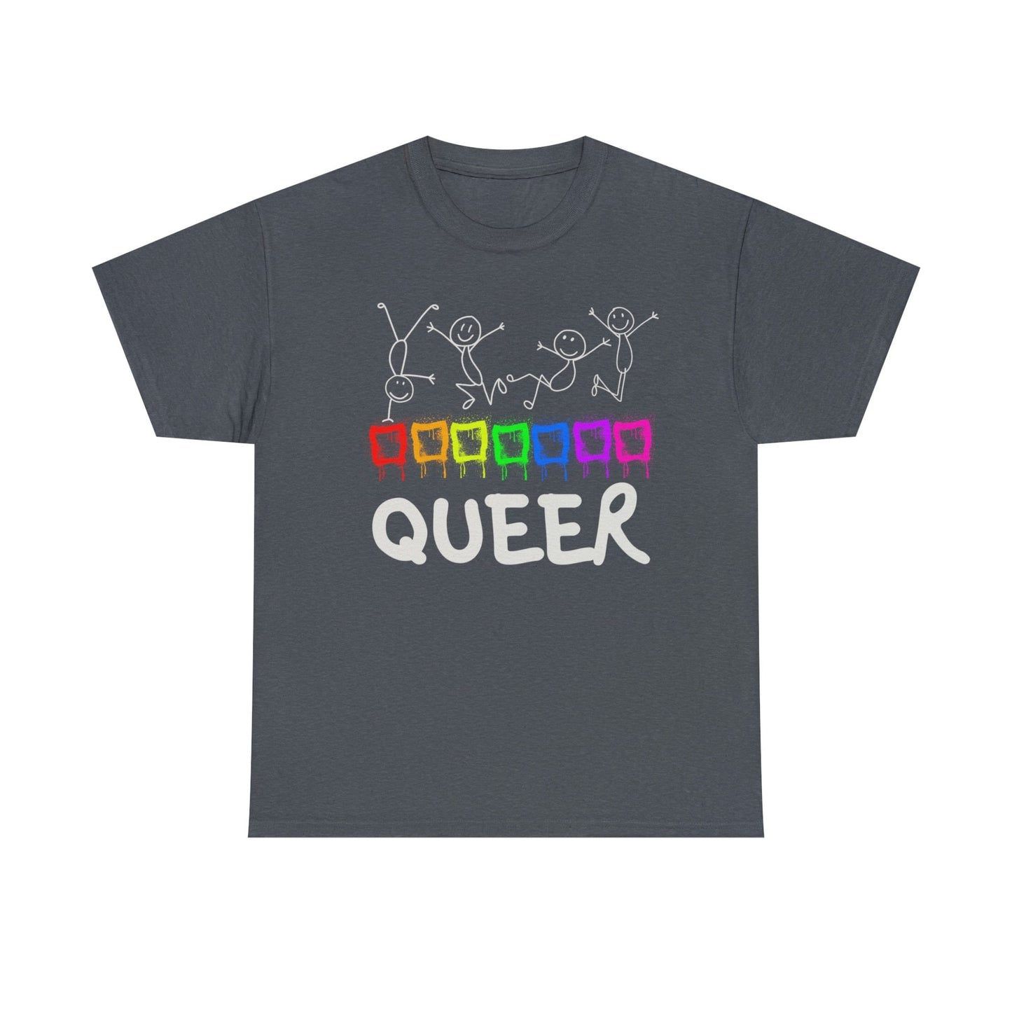 Queer Pride Festival T-shirt, Love is Love, Pride Month gift, Rainbow graffiti, gift for Lesbian and Gay, Trendy Urban Clubbing Style