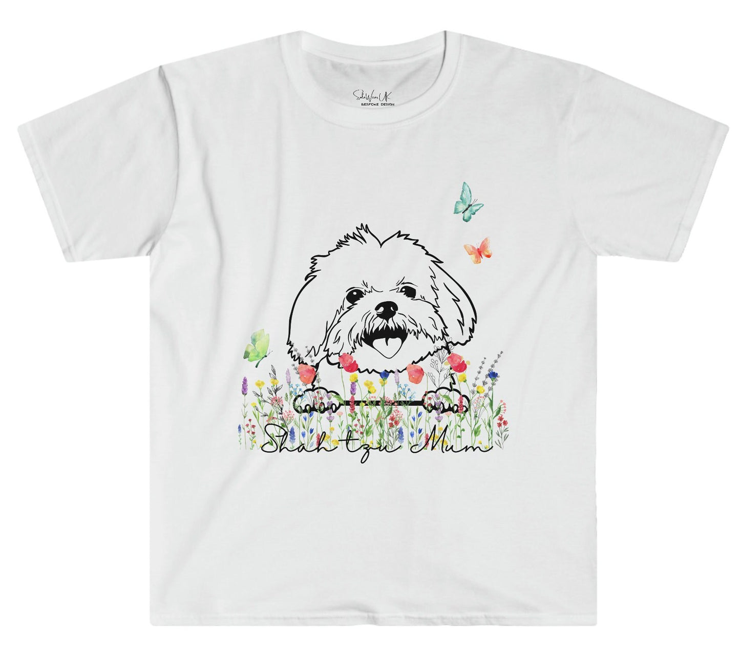 Shih tzu Mama dog t-shirt, gift for Dog Loving, Dog Moms, Dog Dad tee, Dog Walkers, gift for Dog Groomers, Dog Trainers, girl dog lover gift