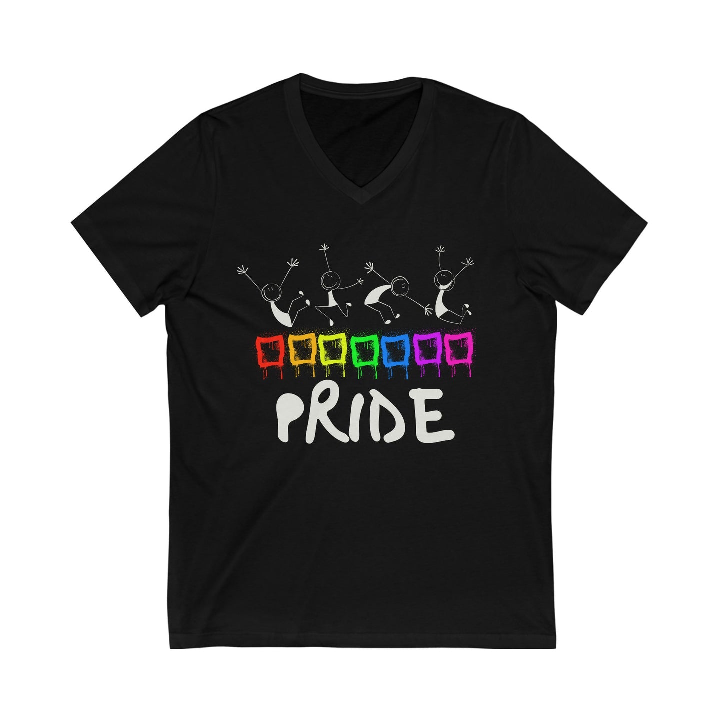 Queer Rainbow Pride Festival shirt, Rainbow LOVE, Love is LOVE - Funny Cute Gay, Lesbian, Bisexual Tee shirt