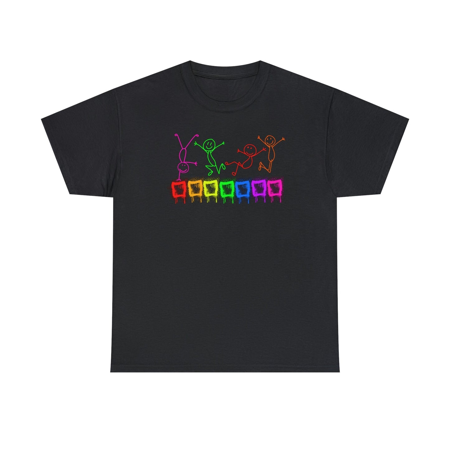 Pride Gay Festival, Love is Love, Unisex T-shirt - Bisexual LOVE, Rainbow Graffiti - gift for homosexuals