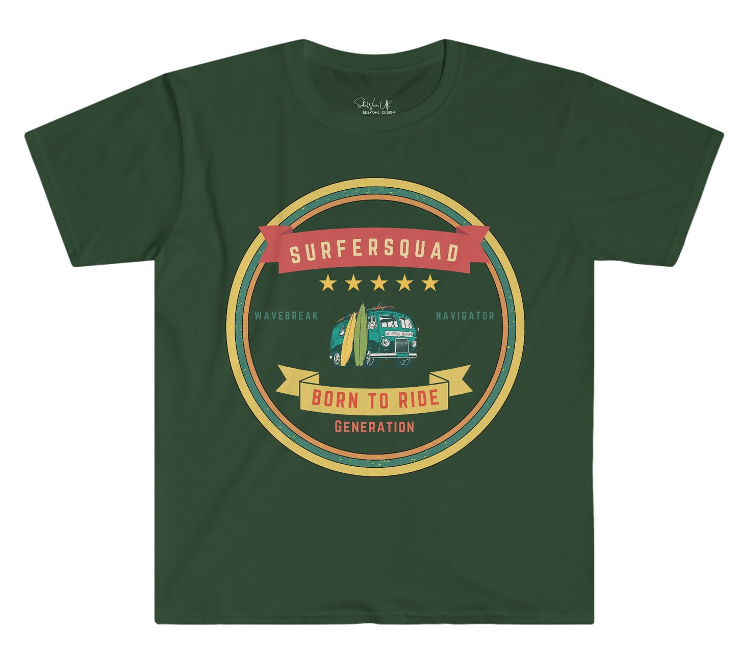 Surfer Tee, Mens Surfing tee, Water Sport Shirt, Trendy Surfer shirt, Unisex T-shirt, Beach Wear, Retro Surfer Logo, gift for Surfer dad