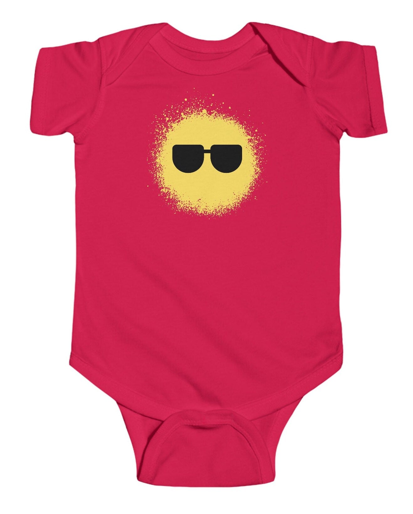 Designer Baby, Cool Sun, One-piece Baby Suit, Baby Shower Gift, Cute Baby Romper, Standout Design, Cool Hipster Baby, gift for new mom,
