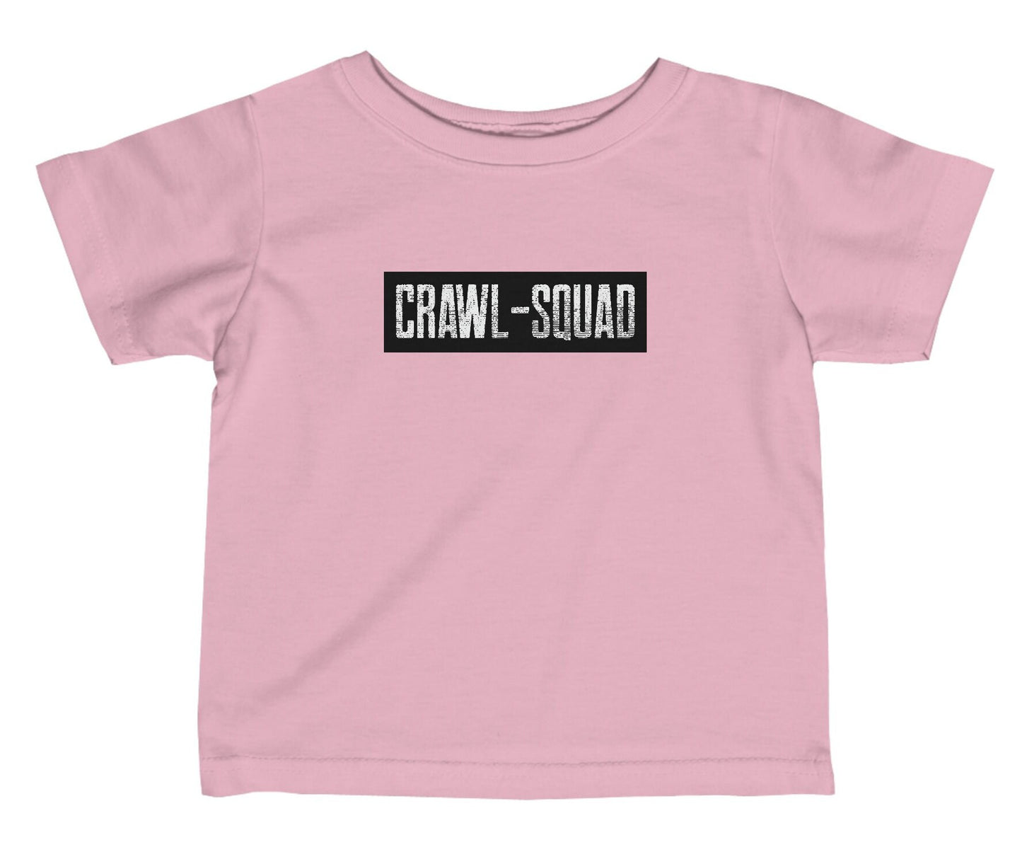 Designer Toddler Tee, CRAWL SQUAD, Cute Baby T-shirt, Hipster Baby, Cool Baby Gift, Funny Baby Tee, 1st Birthday Gift, Cute Trendy Design
