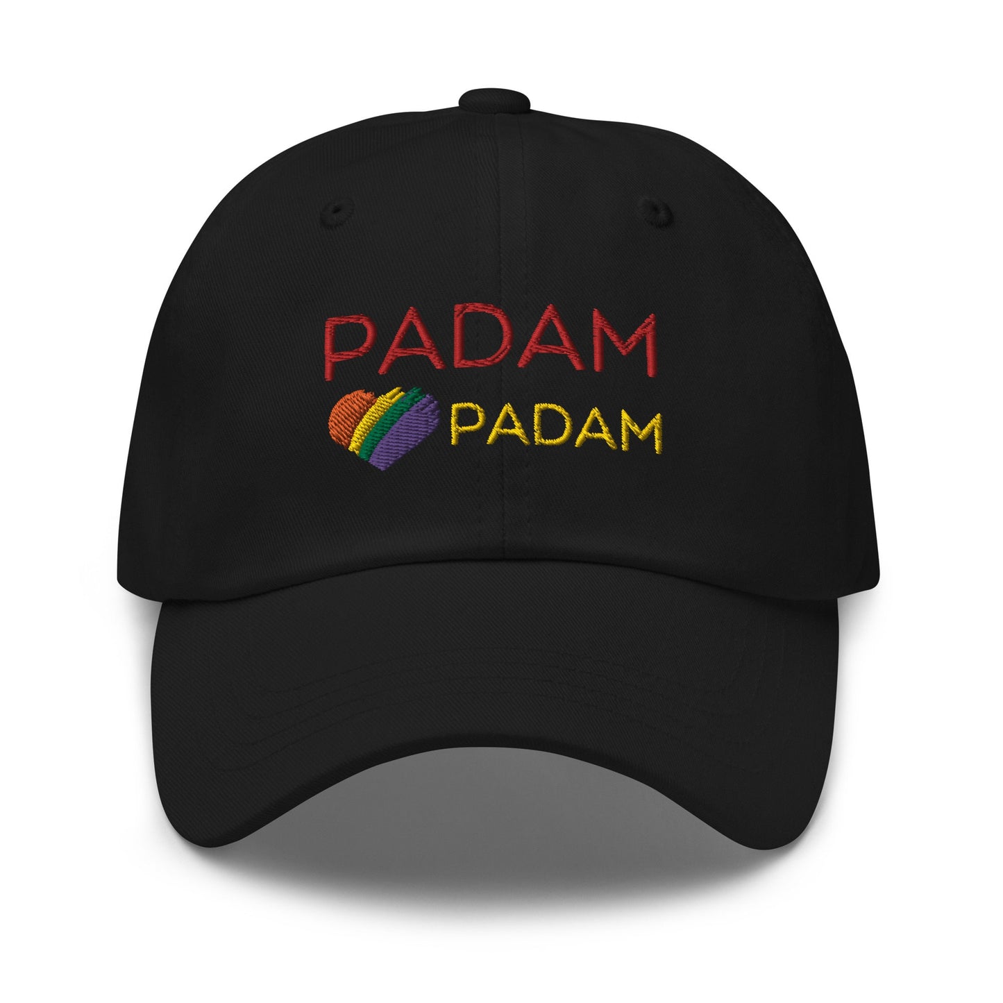 Padam Padam Cap, embroidered Logo, LGBTQIA + Pride month / Baseball Cap / Queer Fashion / gift for Kylie Fans