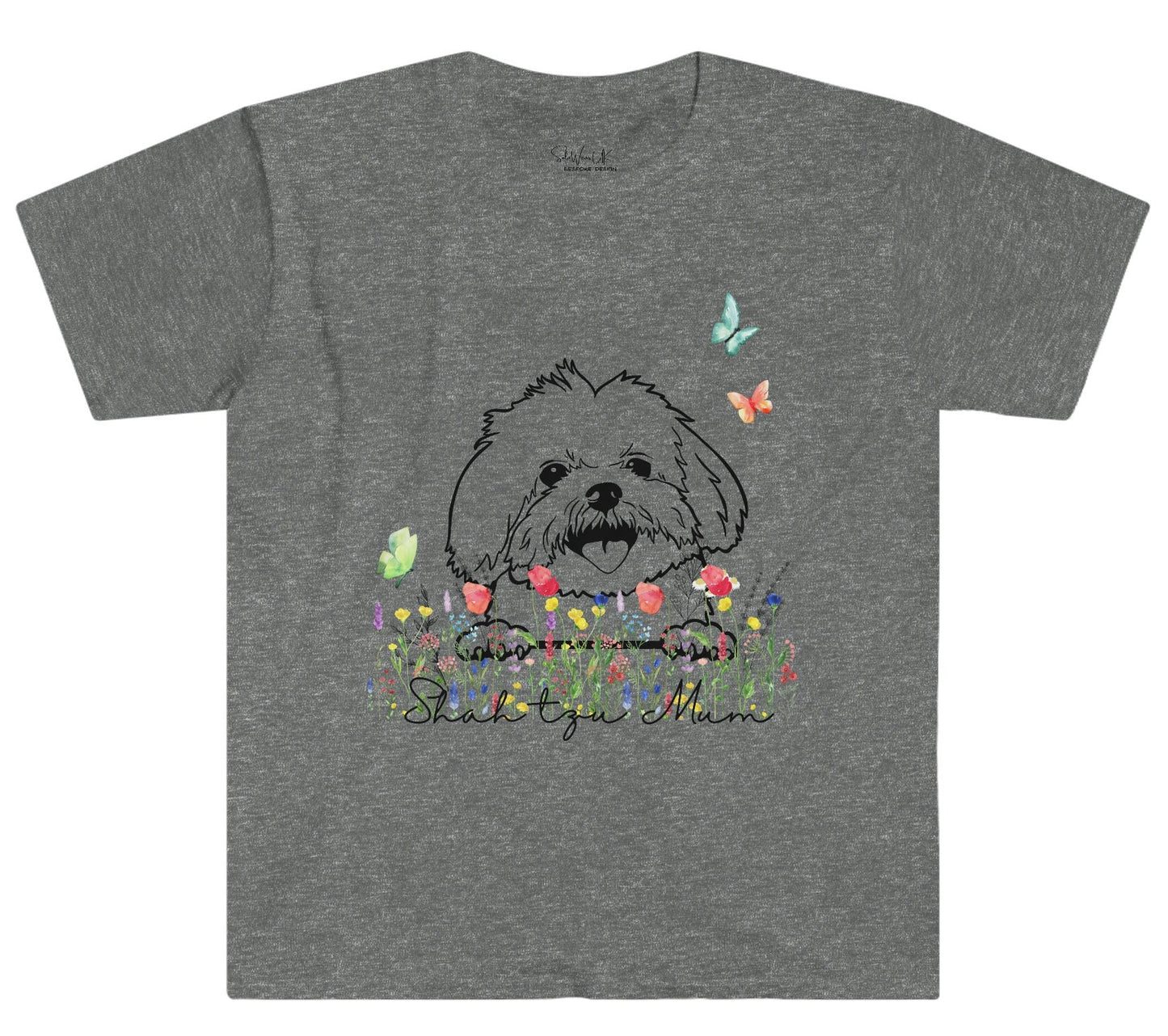 Shih tzu Mama dog t-shirt, gift for Dog Loving, Dog Moms, Dog Dad tee, Dog Walkers, gift for Dog Groomers, Dog Trainers, girl dog lover gift