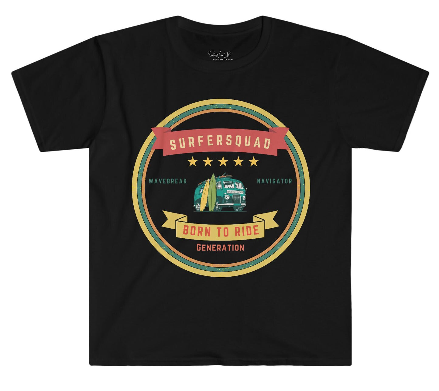 Surfer Tee, Mens Surfing tee, Water Sport Shirt, Trendy Surfer shirt, Unisex T-shirt, Beach Wear, Retro Surfer Logo, gift for Surfer dad