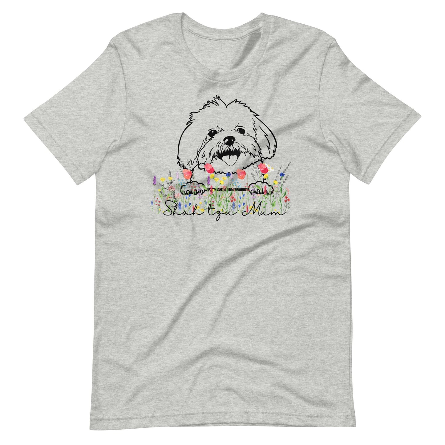 Shih tzu Mama dog t-shirt, gift for Dog Loving, Dog Moms, Dog Dads, and Dog Walkers - Worldwide Shipping