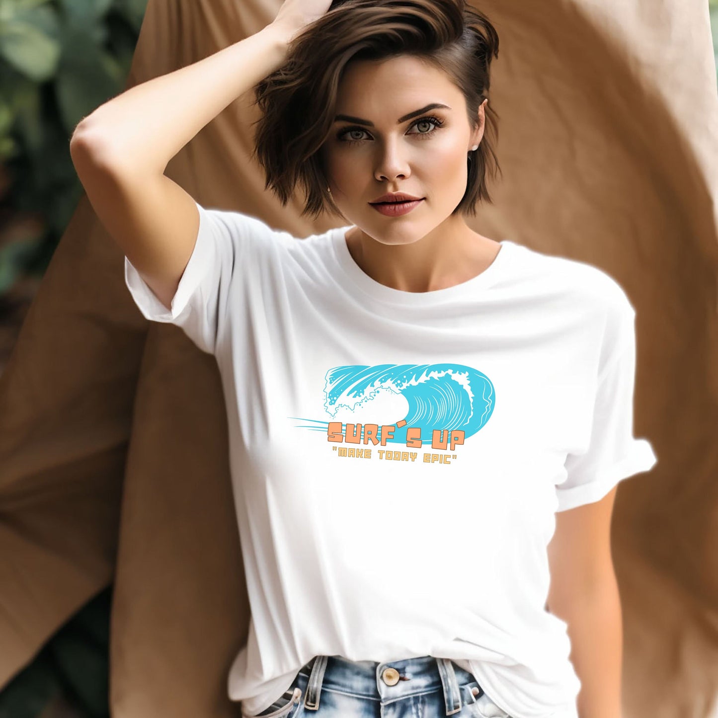 Surfer Tee | Surf s Up | Birthday Gift | Summer Vibes, Surfer T-shirt, Vintage Surfer Shirt, Gift for Surfer, Beachwear Party - Unisex Fit