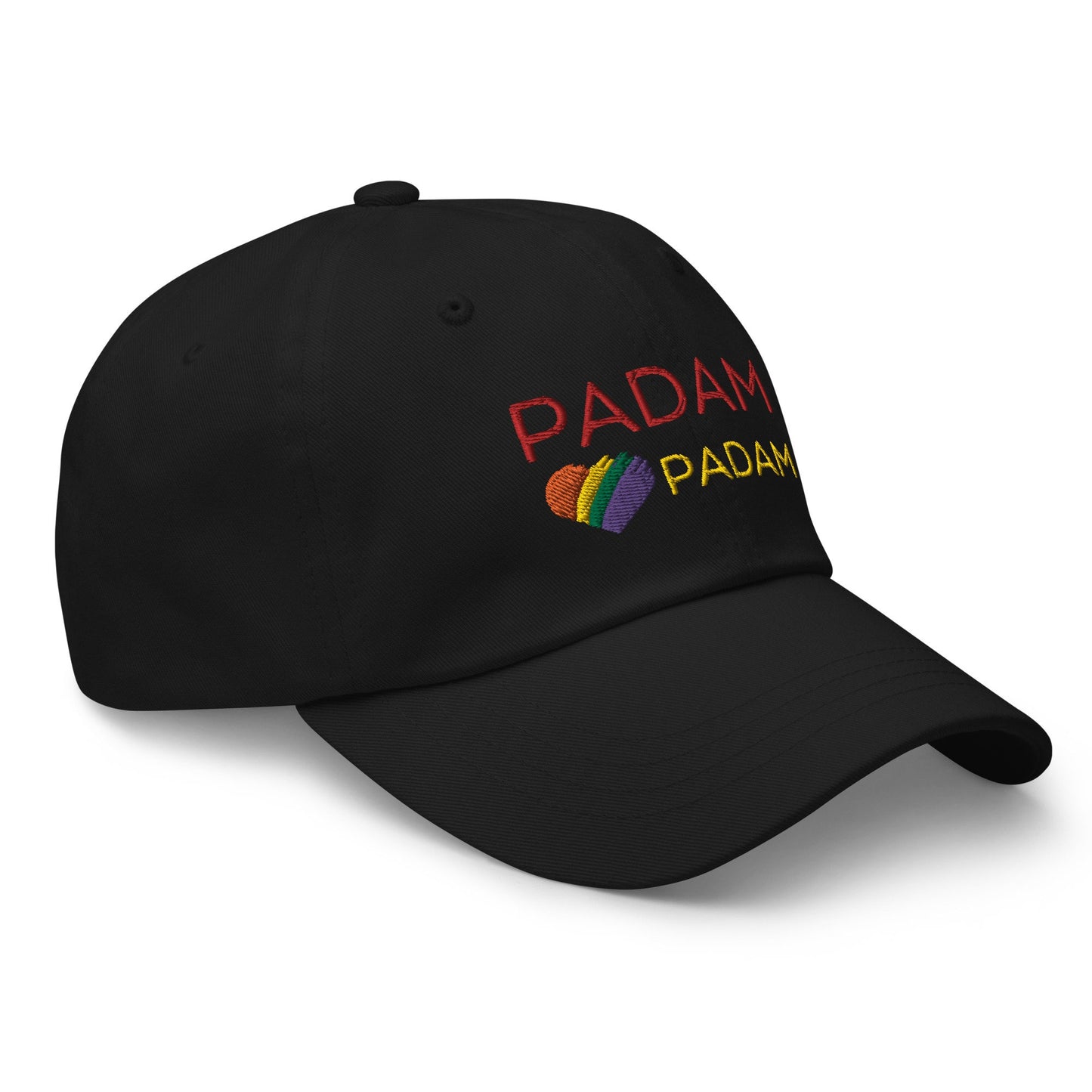 Padam Padam Cap, embroidered Logo, LGBTQIA + Pride month / Baseball Cap / Queer Fashion / gift for Kylie Fans