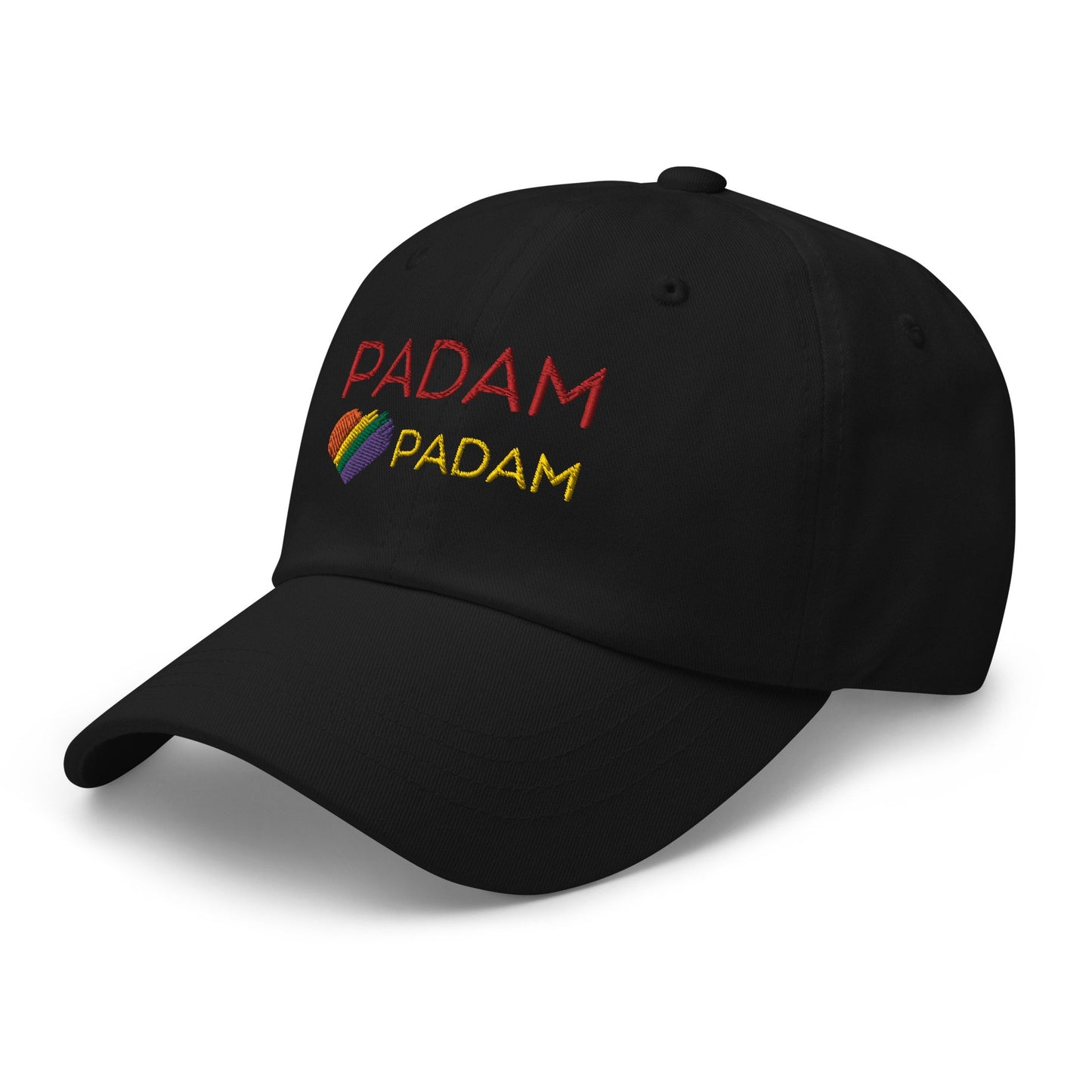 Padam Padam Cap, embroidered Logo, LGBTQIA + Pride month / Baseball Cap / Queer Fashion / gift for Kylie Fans