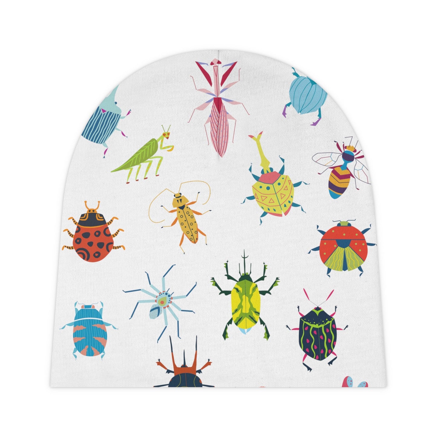 My Little Bug Beanie, Cute Wild Critters Baby Beanie for Bug Lover, the Future Entomologists, Baby Hat