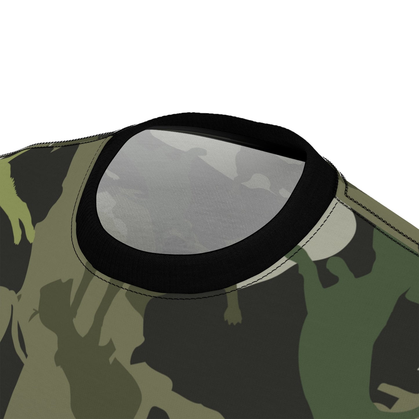 Spot The Dogs, Unique Trendy Camo Dog Shirt, Dog Dad T-shirt, Dog Mom Shirt, Camouflage, Funky Youth Fashion, Army Dog Dad, Military Dog Mom