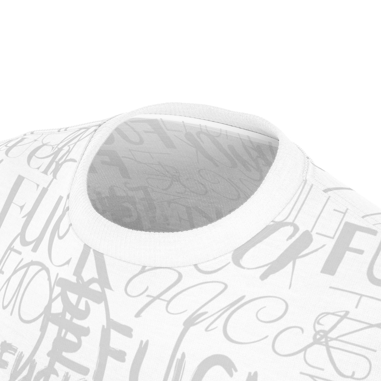 FCK - Trendy Fuck Shirt, Rude Word Tee, Cool Student Tshirt, Gamers T-shirt gift, Streetwear Fashion, Funky White Grey, boyfriend unisex fit