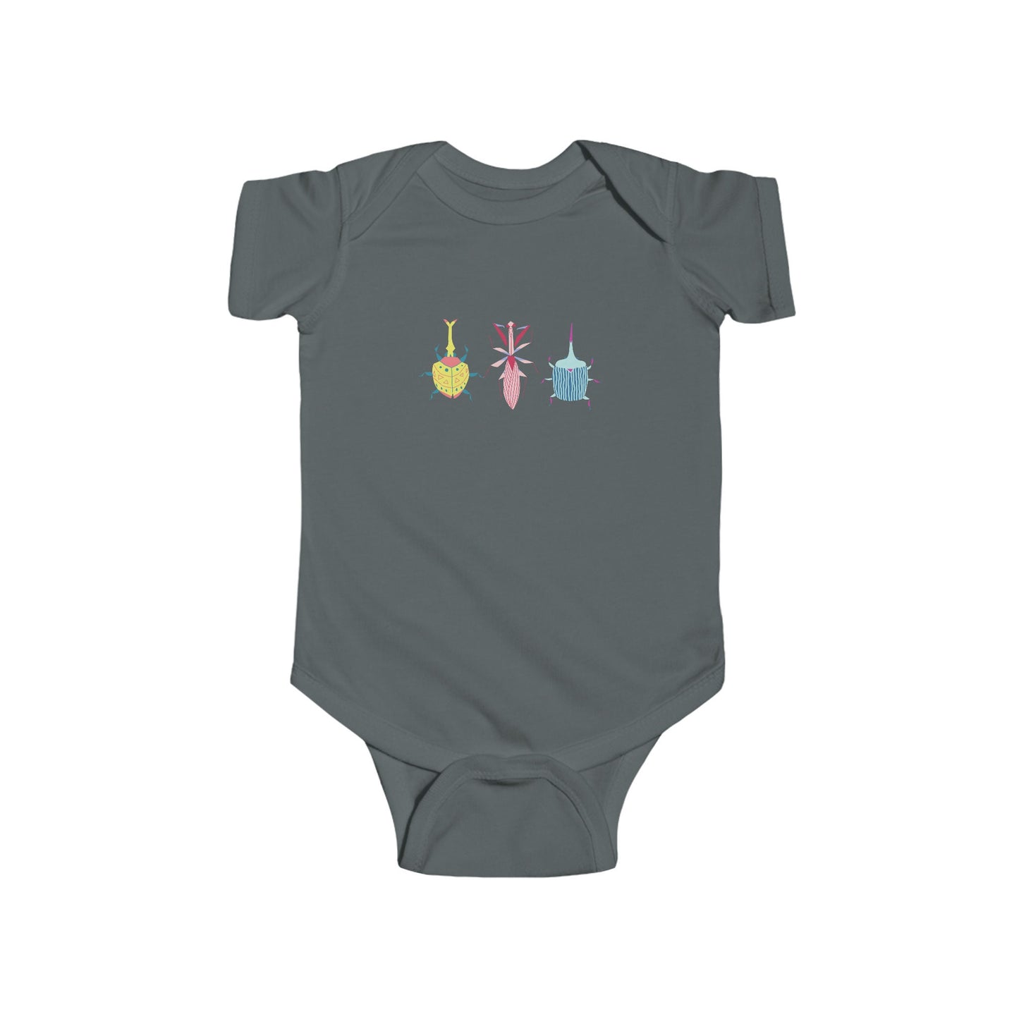 My Little Bug Romper , Baby One Piece Bodysuit, Adorable Cartoon Bugs, Gift for Baby Bug Lover, Future Entomologists, Cute Baby Romper