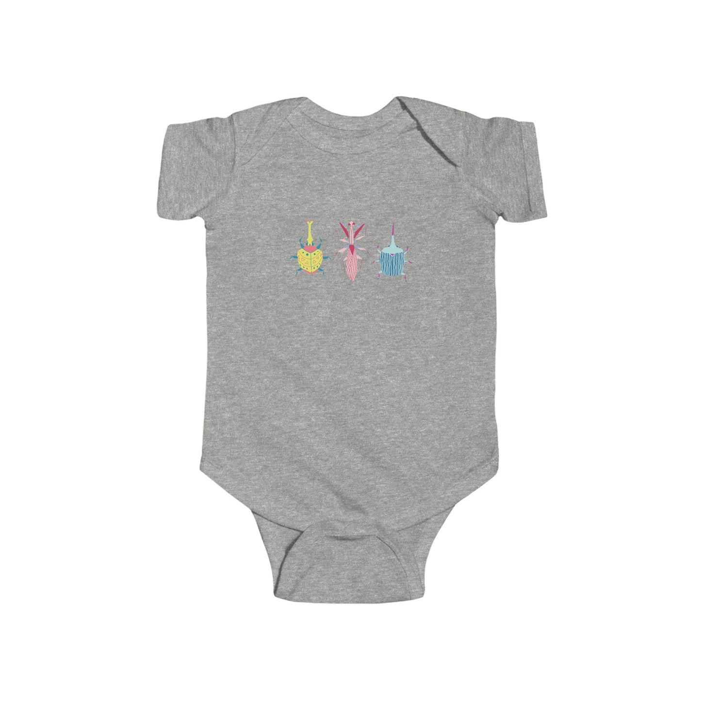 My Little Bug Romper , Baby One Piece Bodysuit, Adorable Cartoon Bugs, Gift for Baby Bug Lover, Future Entomologists, Cute Baby Romper