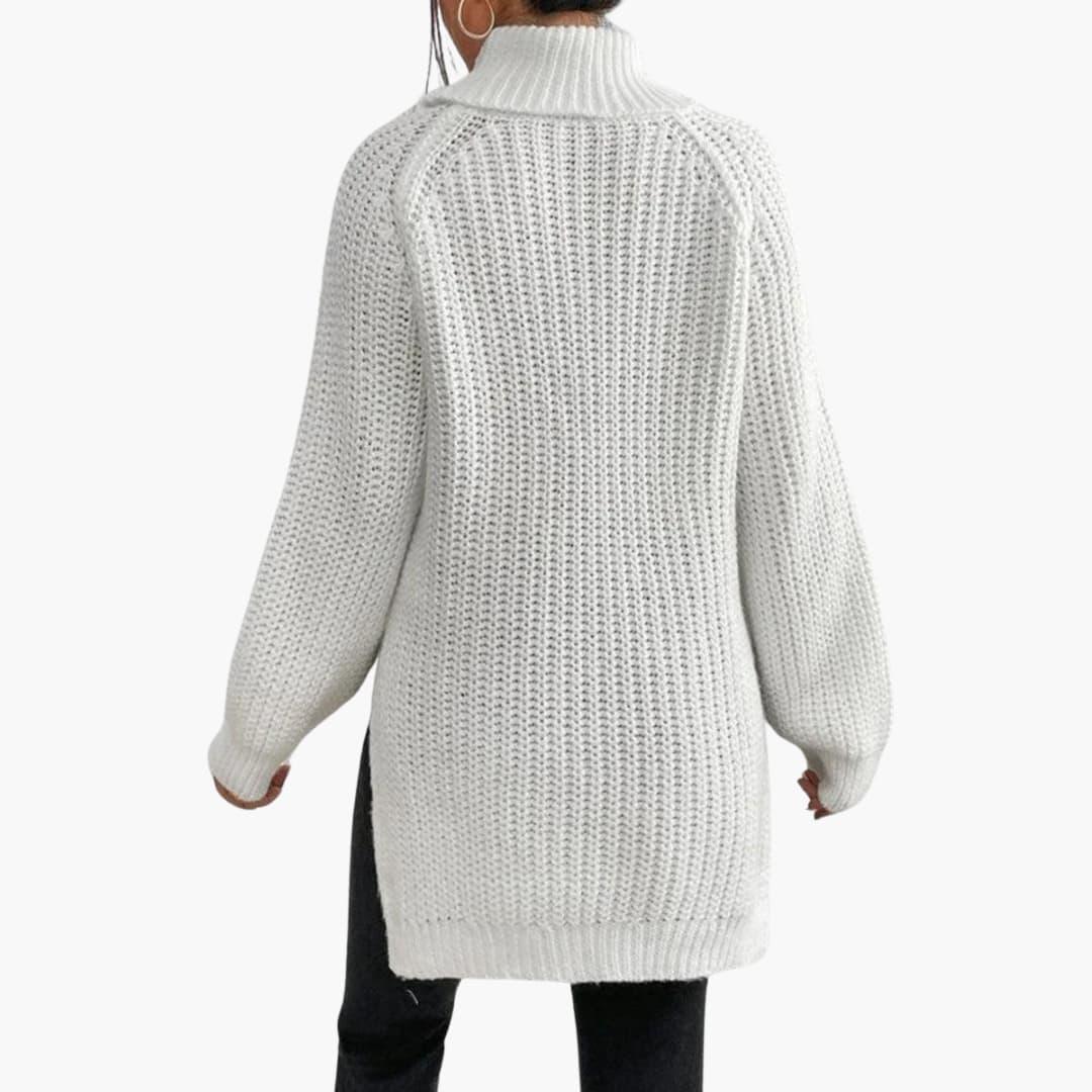 Felicity | Womens Cashmere Jumper Oversized Turtleneck Knit