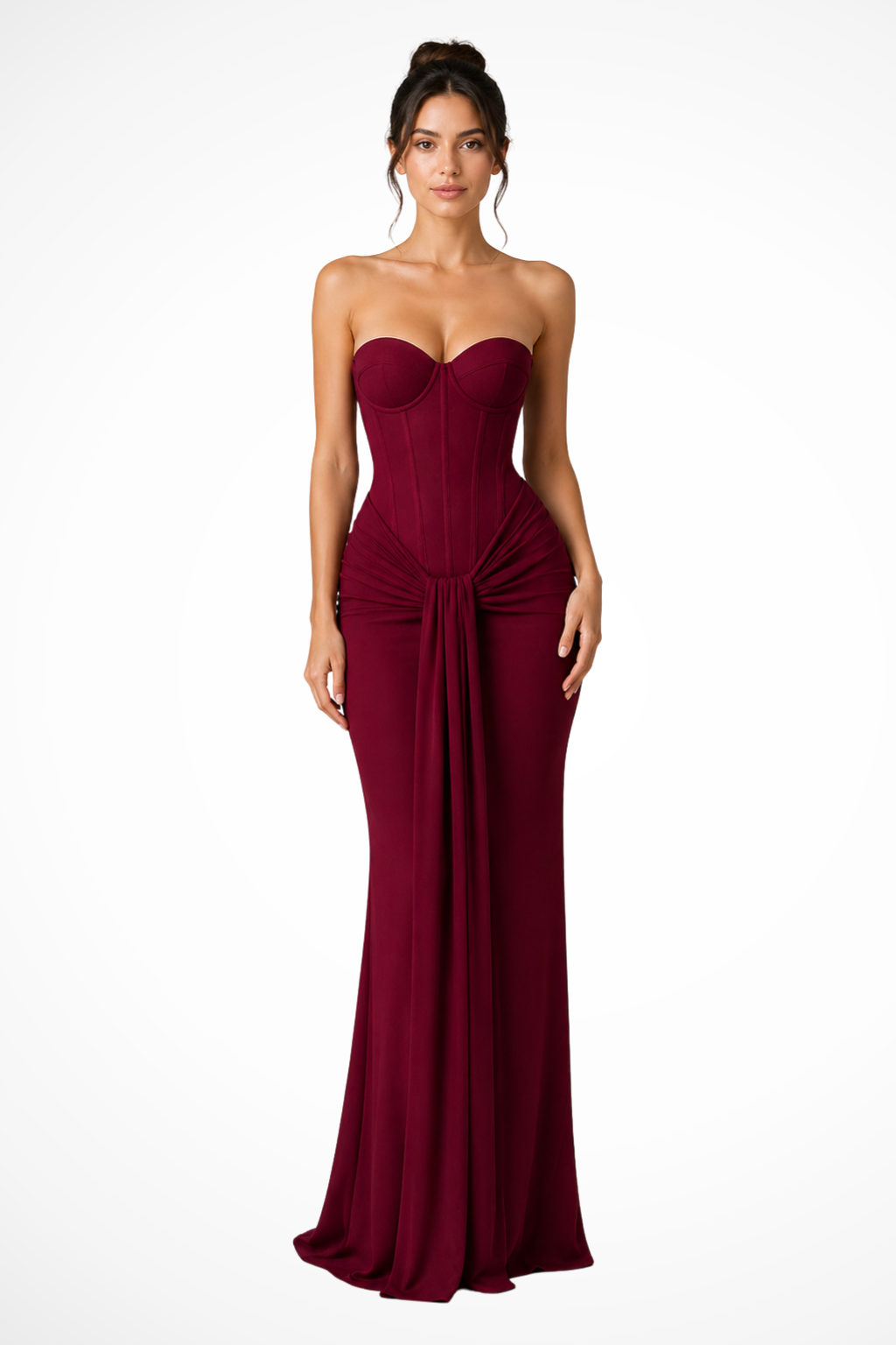 Cordelia | Women Lace Corset Strapless Cinderella Wedding Dress