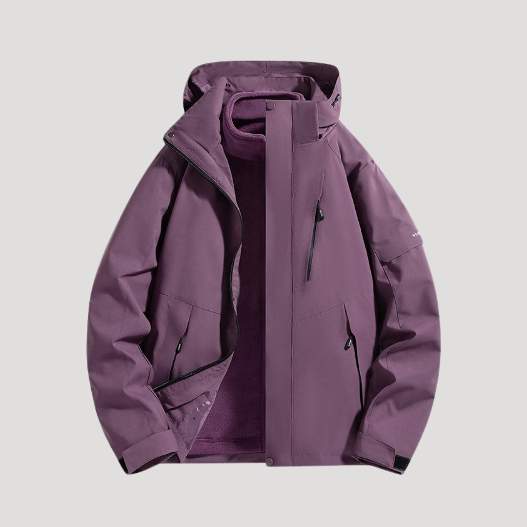 Giselle | Women's Quilted Down Black Jacket