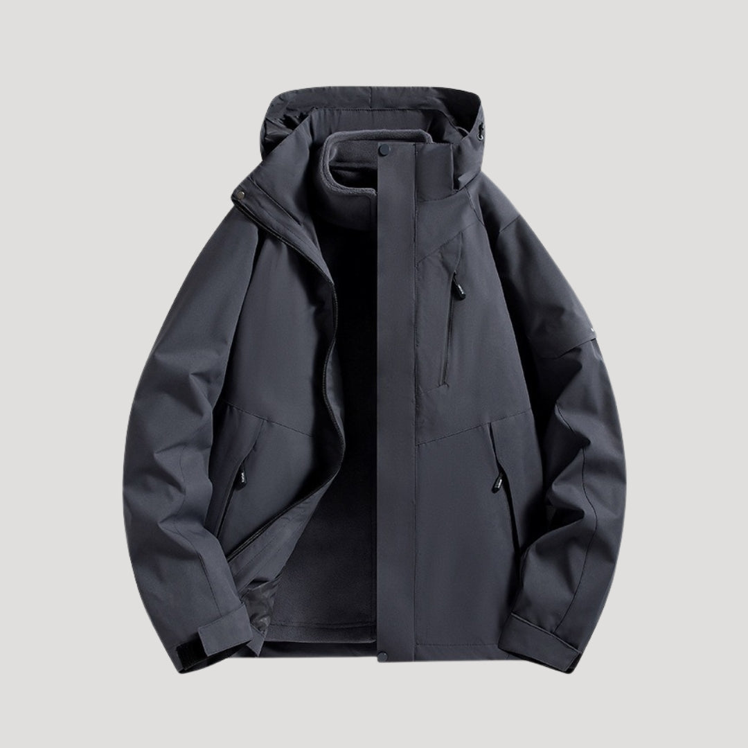 Giselle | Women's Quilted Down Black Jacket