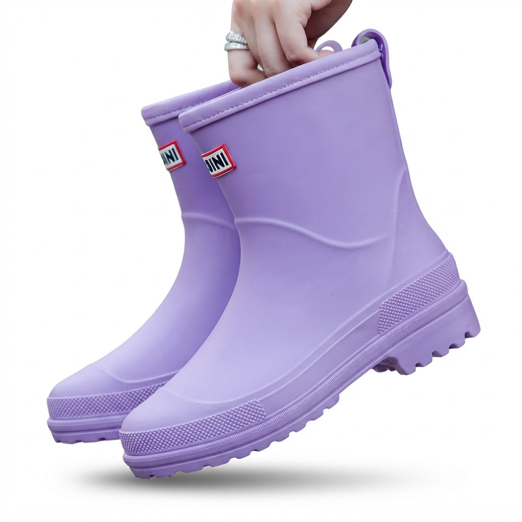 Beatrix | Waterproof Winter Wellington Snow Boots — Purple