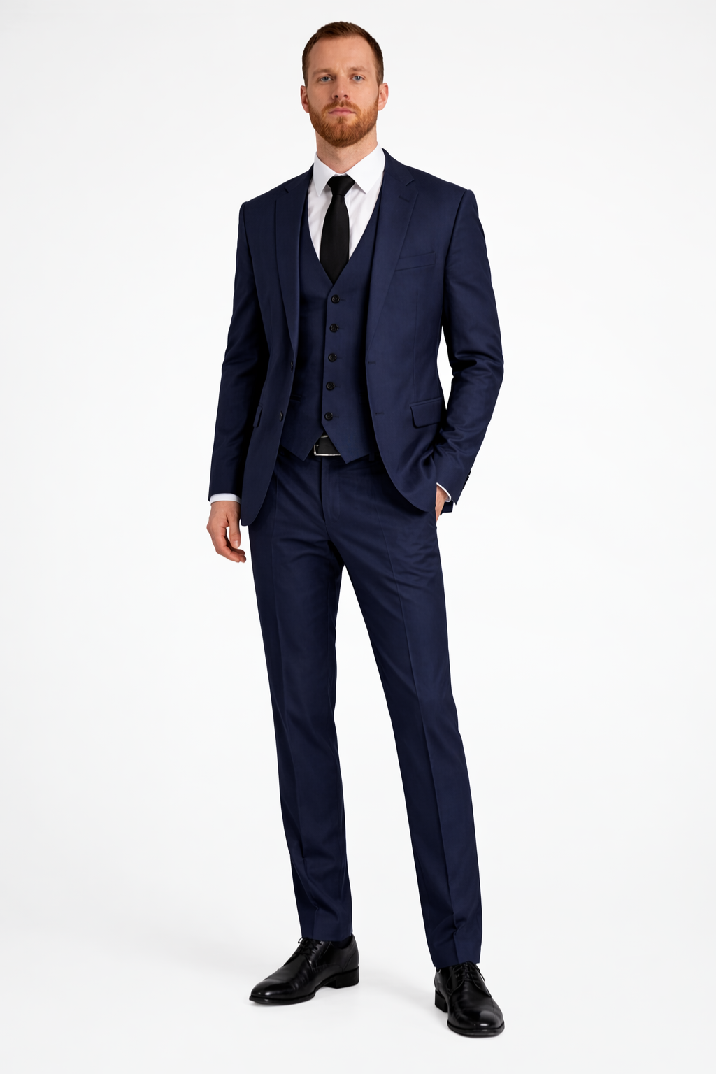 Marcel | Men Linen 3-Piece Wedding Guest Suit Blazer Waistcoat Trousers