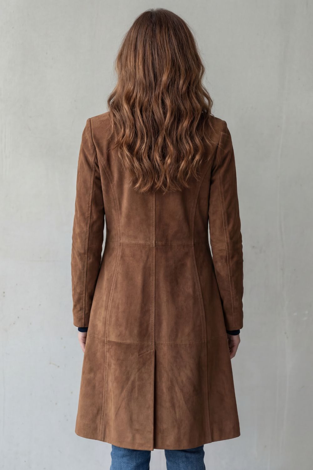 Agathe | Double Breasted Long Black Puffer Longline Coat
