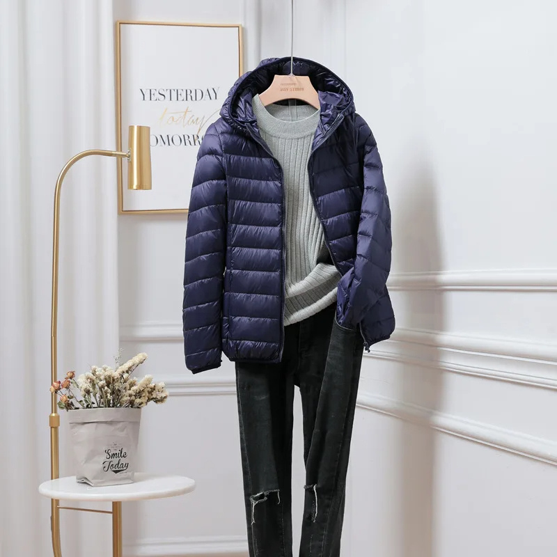 Elodie | Womens Long Puffer Vest Hooded Gilet