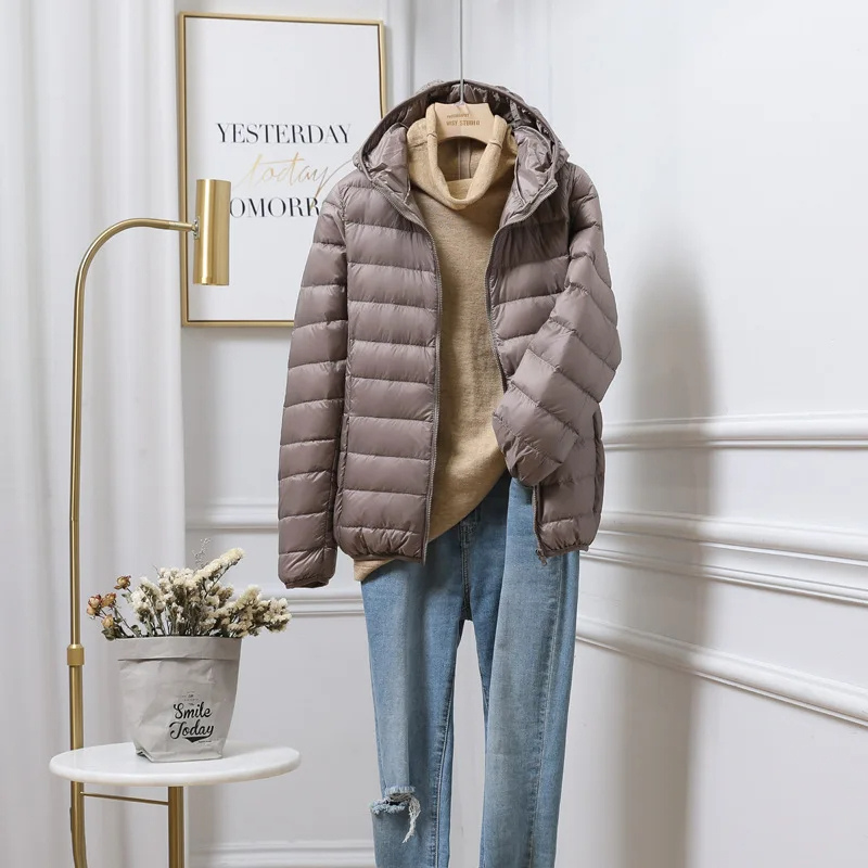 Elodie | Womens Long Puffer Vest Hooded Gilet