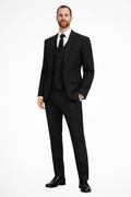 Yorick | Men Linen 3-Piece Wedding Guest Suit Blazer Waistcoat Trousers