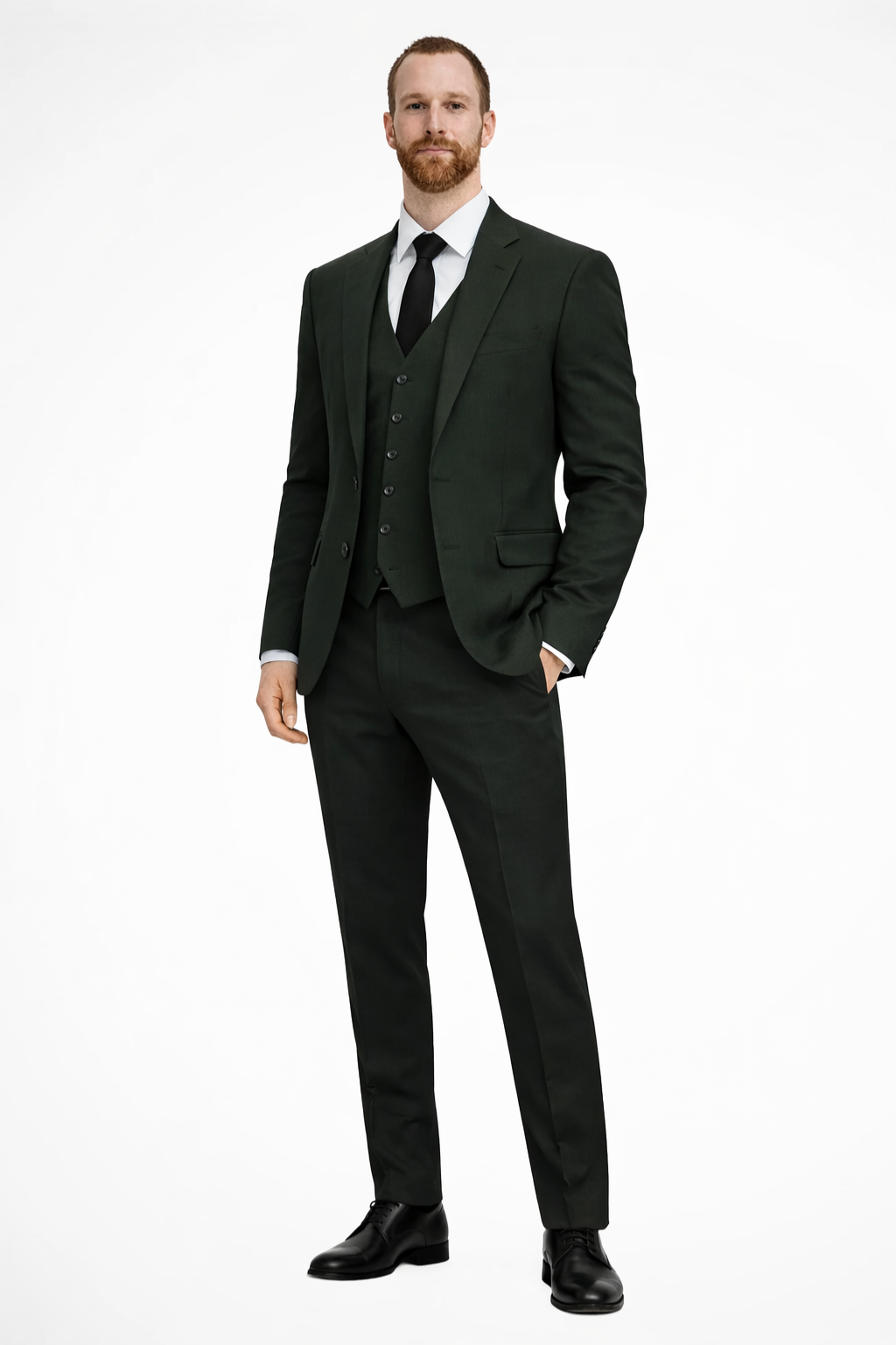 Marcel | Men Linen 3-Piece Wedding Guest Suit Blazer Waistcoat Trousers