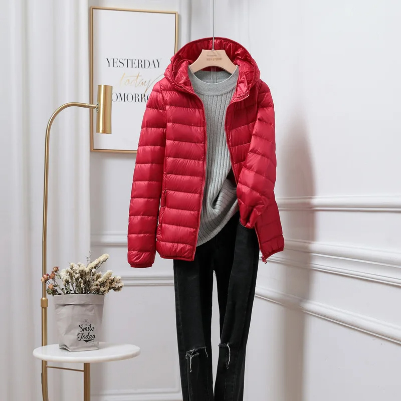 Elodie | Womens Long Puffer Vest Hooded Gilet