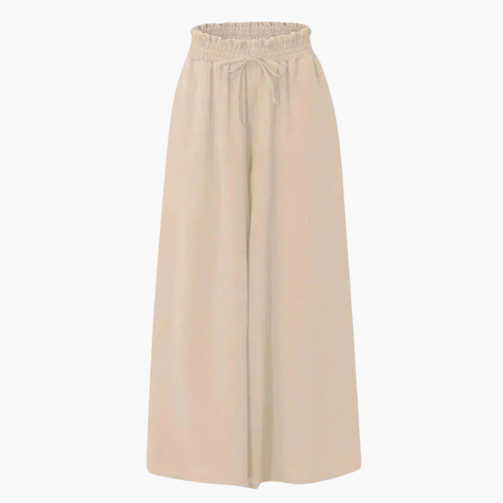 Sabine | High Waisted Wide Leg Trousers Summer Casual
