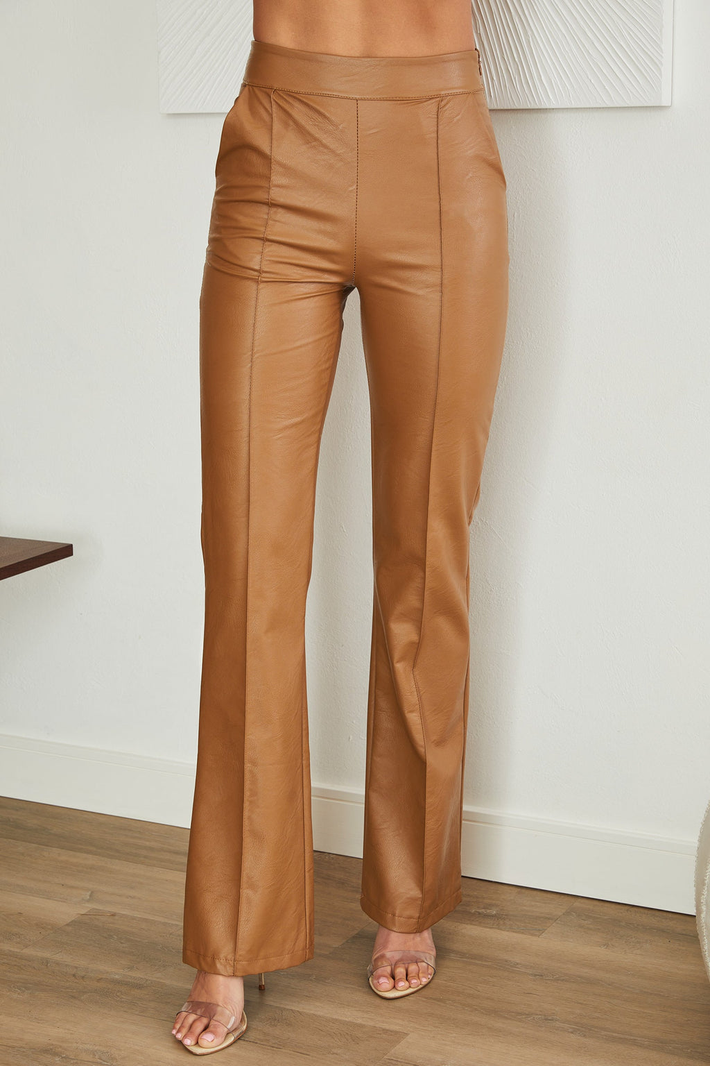 Bridget | Faux Leather Jacket Tailored Smart Casual