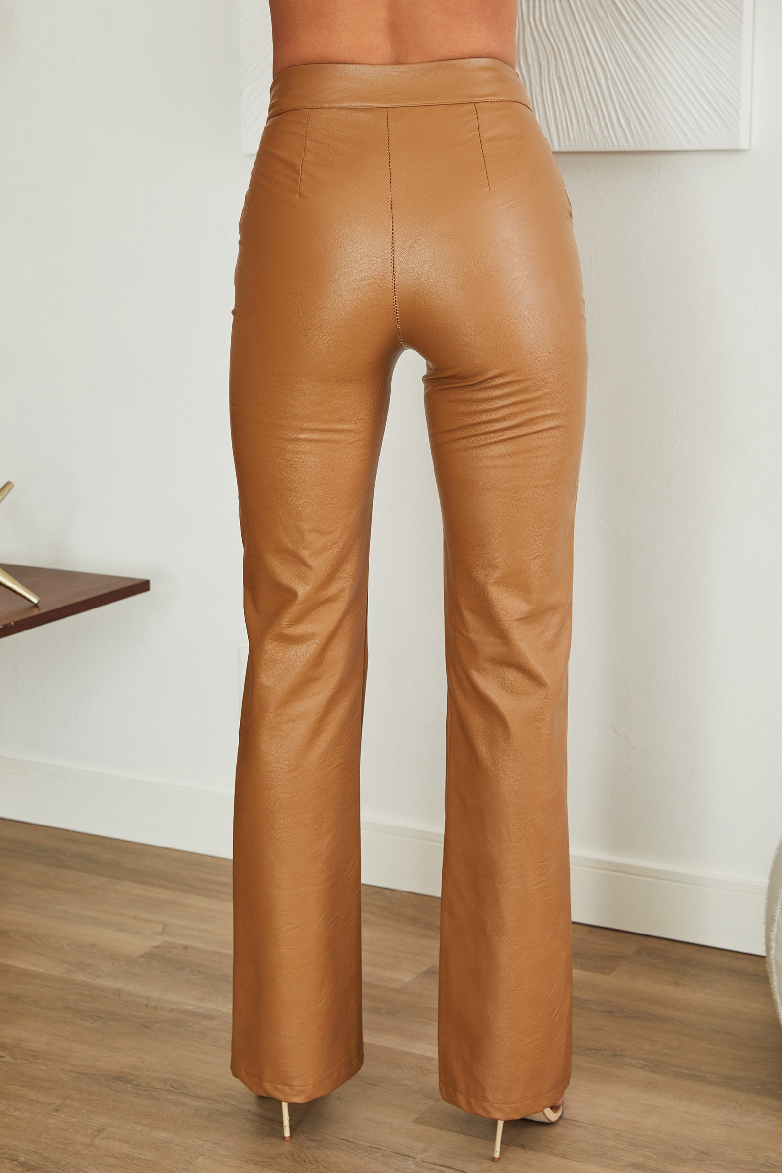 Bridget | Faux Leather Jacket Tailored Smart Casual