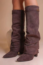 Brown (Suede Look)