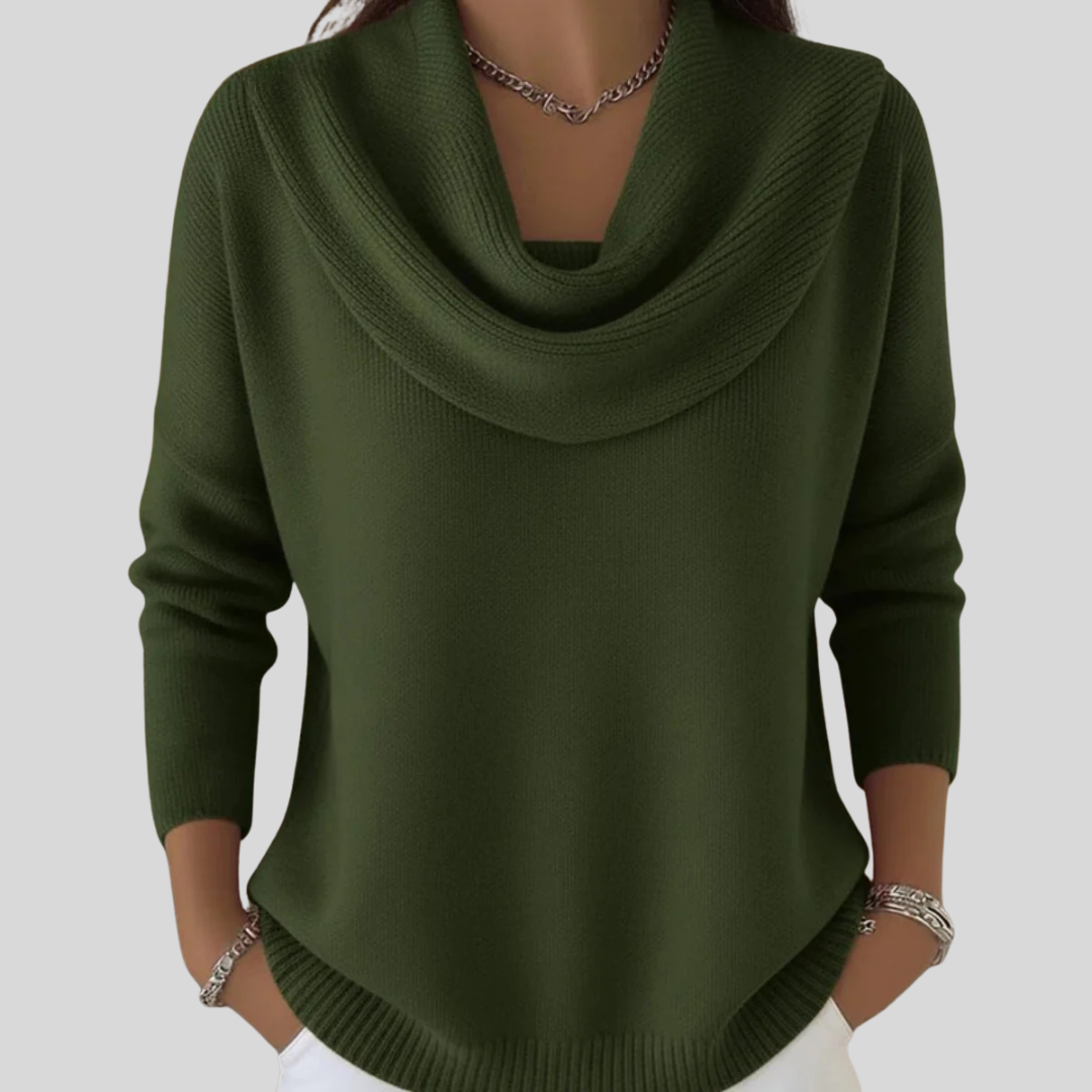 Camille | Women's Wool Cable Knit Cashmere Jumper