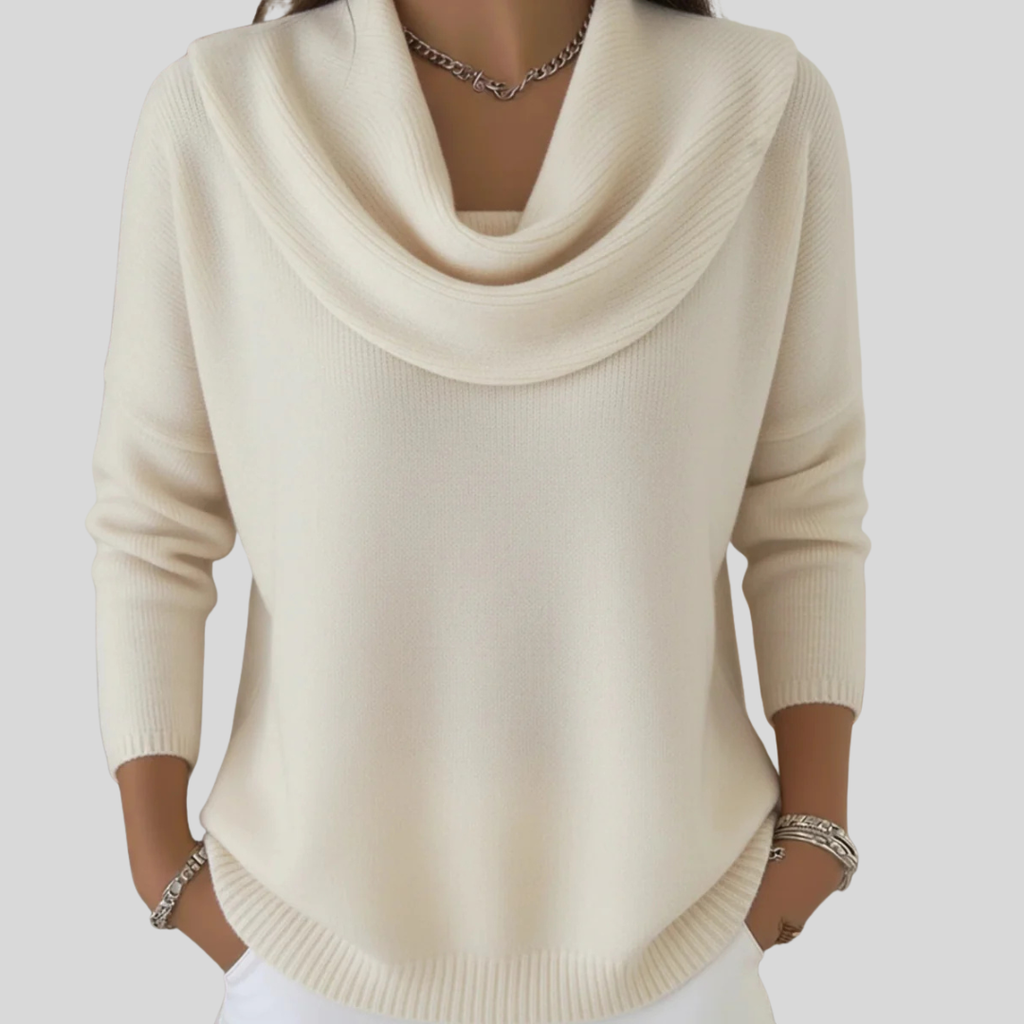 Camille | Women's Wool Cable Knit Cashmere Jumper