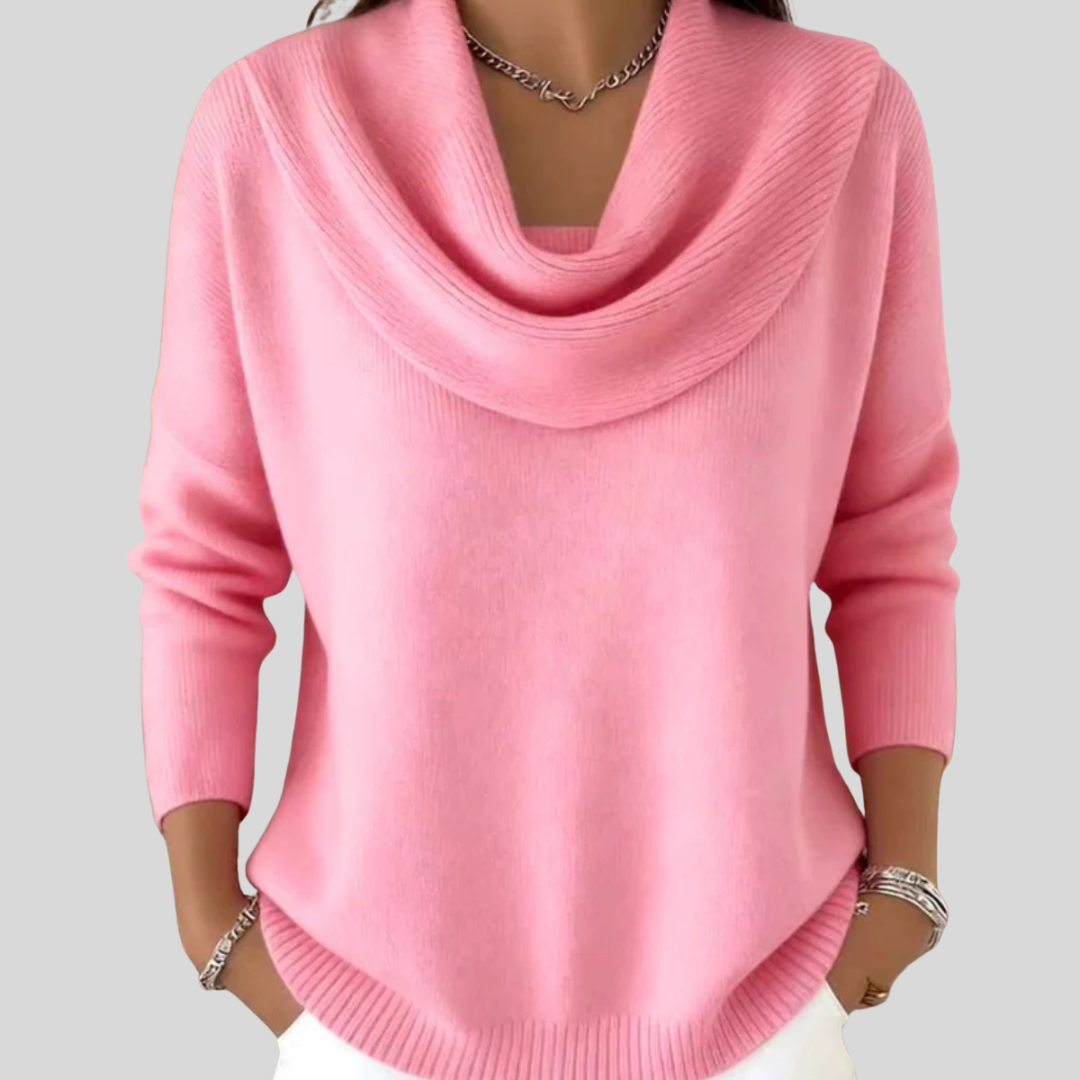 Camille | Women's Wool Cable Knit Cashmere Jumper