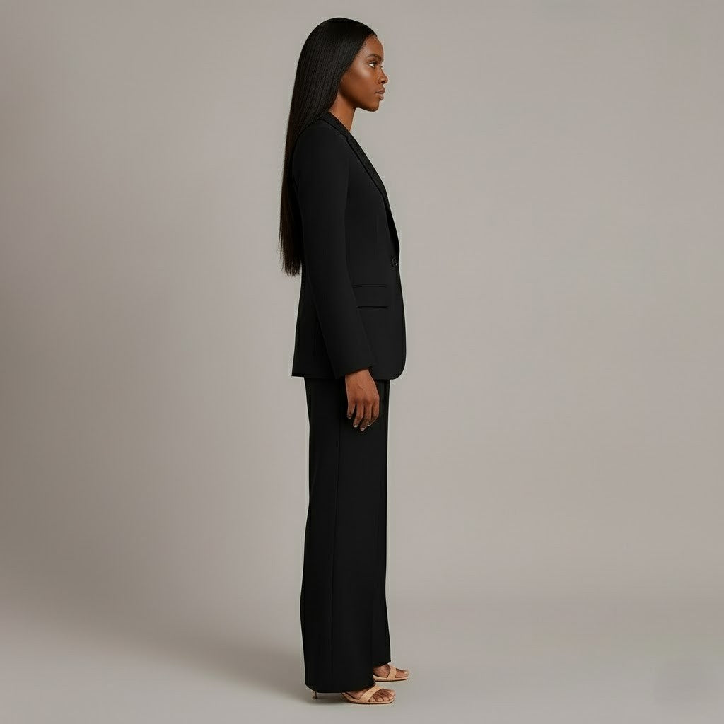 Rosalind | Christmas Formal Suits Outfits Long Blazer Set