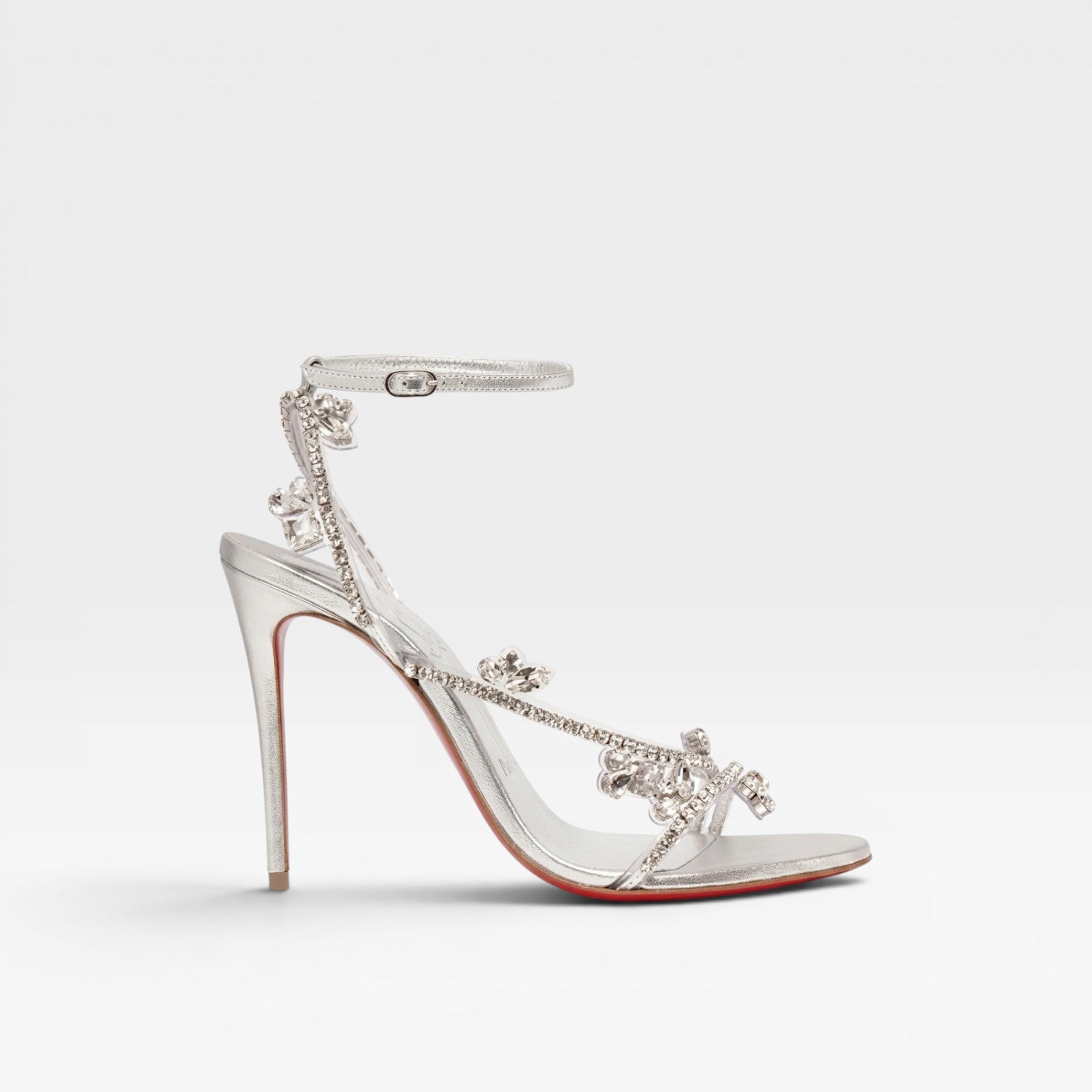 Isolde | Crystal Embellished Strappy Stiletto Heels