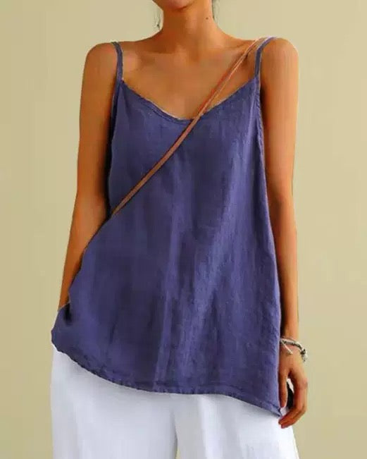 Bryony | Lightweight Summer Sweater Knitwear Spaghetti Strap