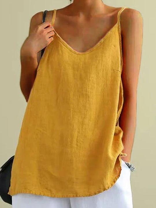 Bryony | Lightweight Summer Sweater Knitwear Spaghetti Strap