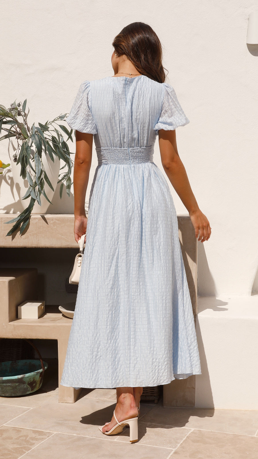 Arabella | Long Sleeve Maxi Dress For Garden Parties & Weddings