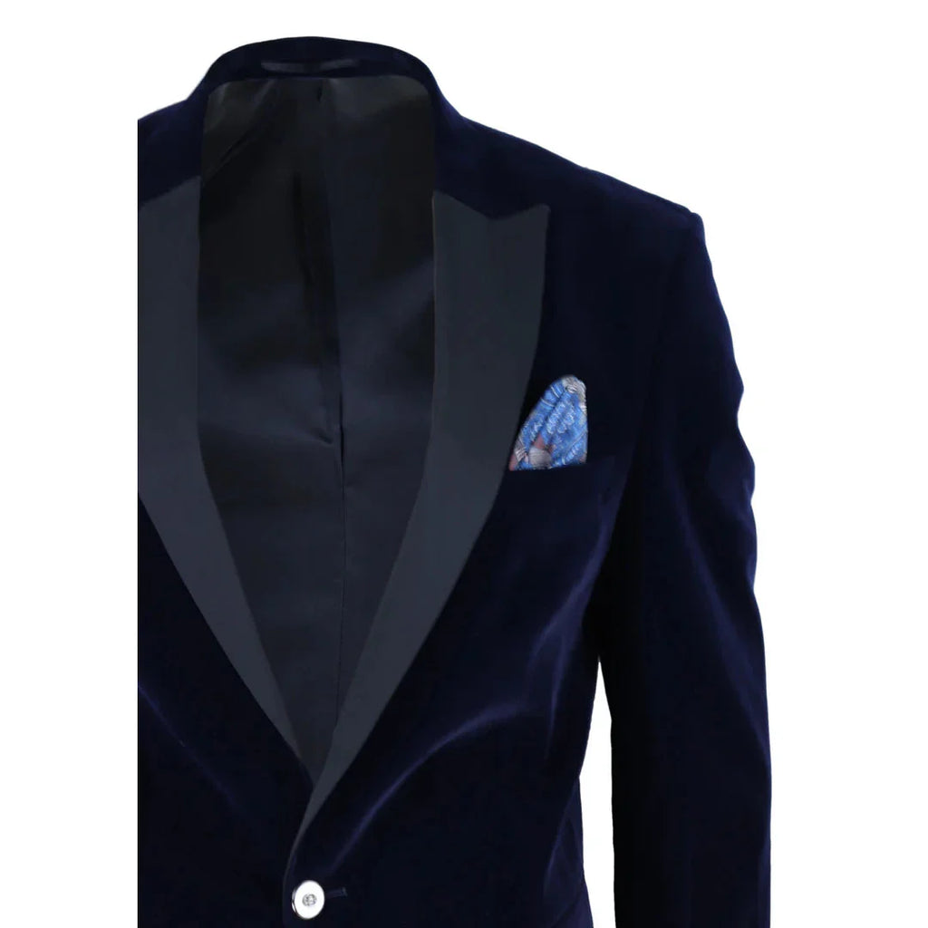 Nestor | Velvet Tuxedo Blazer for Wedding and Evening Occasions