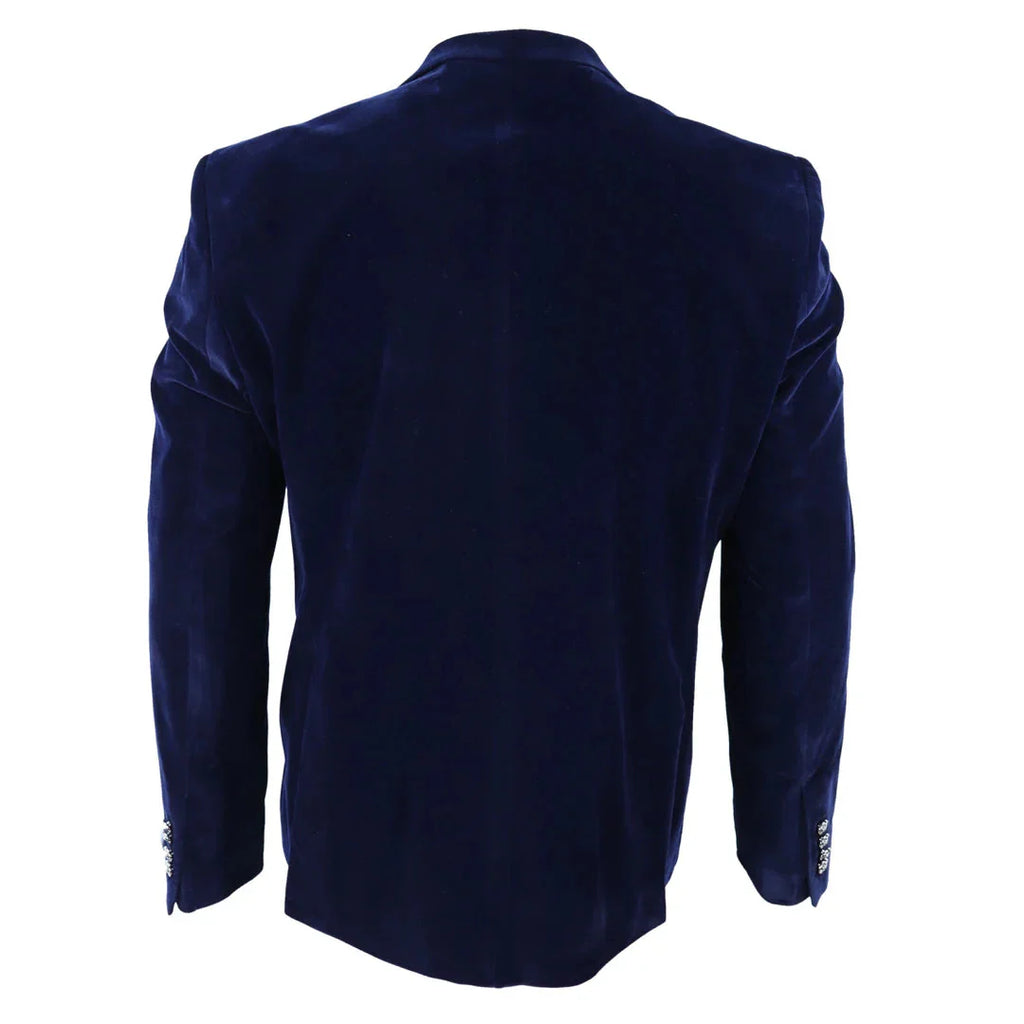 Nestor | Velvet Tuxedo Blazer for Wedding and Evening Occasions