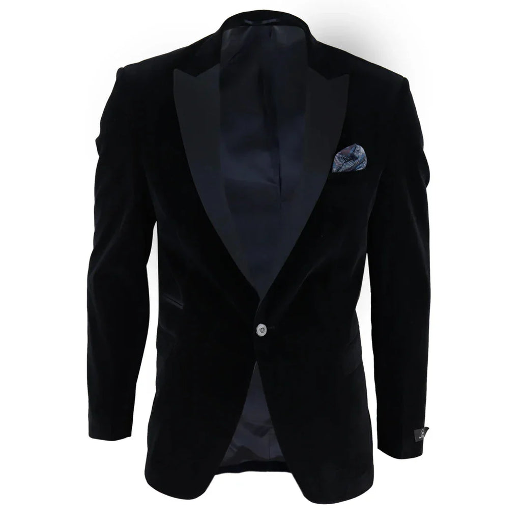 Nestor | Velvet Tuxedo Blazer for Wedding and Evening Occasions
