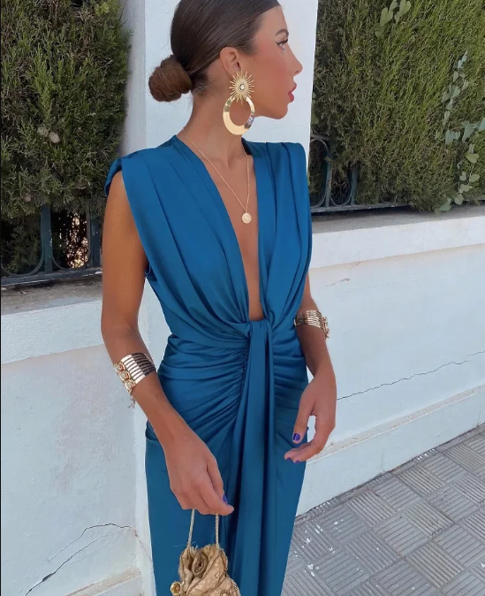 Esmee | Elegant Mother Of The Bride Dresses Pleated Maxi