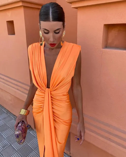 Esmee | Elegant Mother Of The Bride Dresses Pleated Maxi