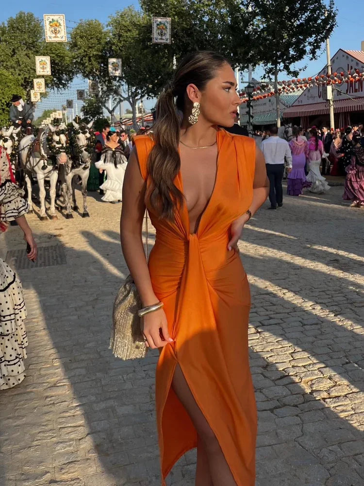 Esmee | Elegant Mother Of The Bride Dresses Pleated Maxi